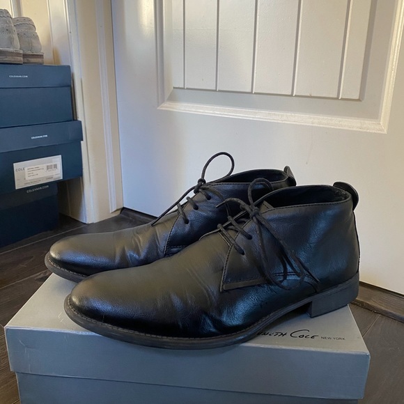 Chukka Black Boots - Picture 2 of 3